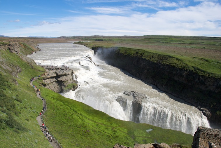 Cascate Gullfoss - Islanda