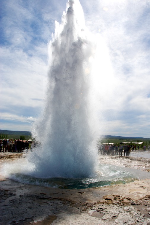 Geyser in azione